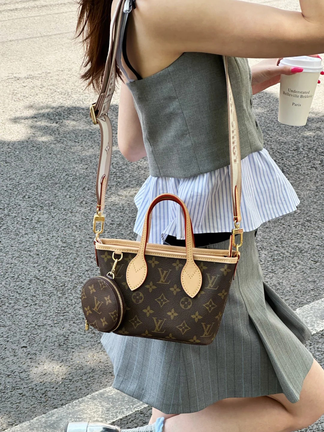 M46705 Neverfull BB老花單肩