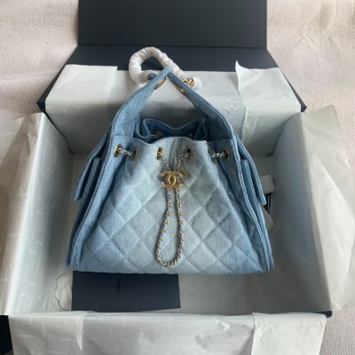 25Bag 小號丹寧 Hobo 手袋
