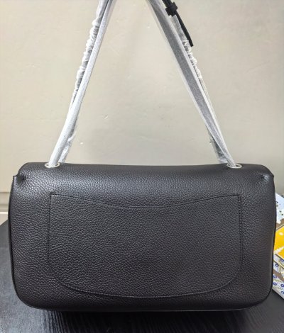 26S Maxi Flap口蓋包小號黑色